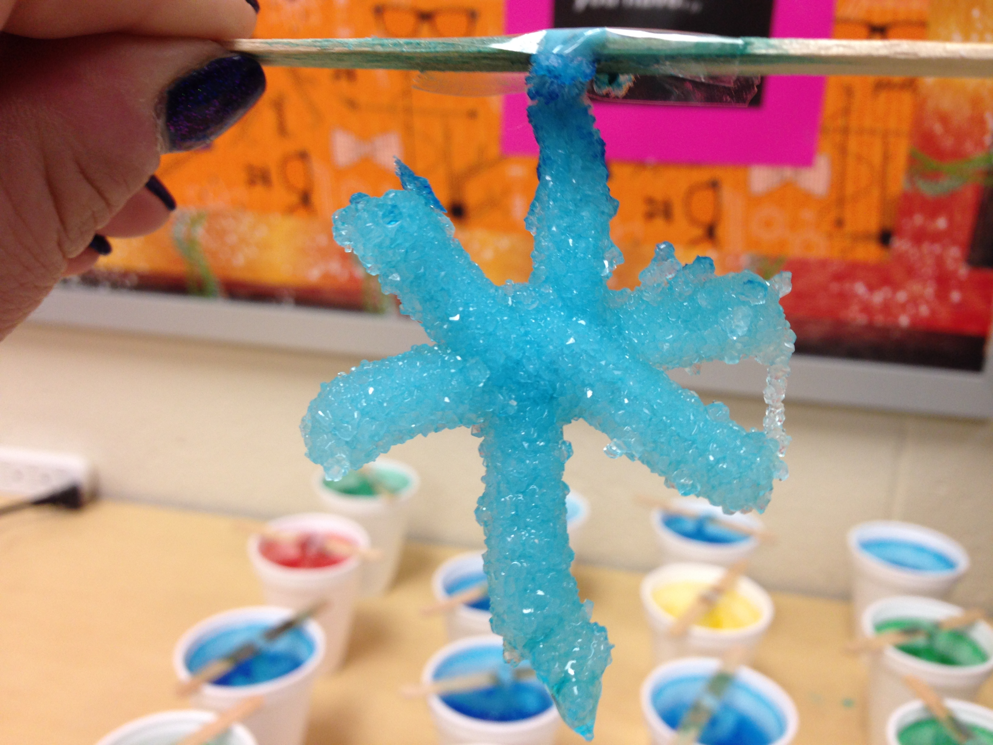 Perfect STEM Lesson for Winter – Crystal Snowflakes