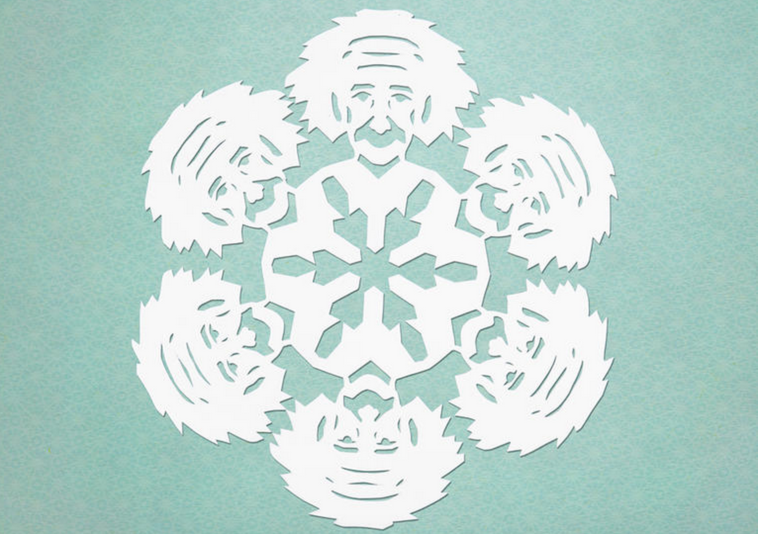 Happy Holidays – Scientist Snowflakes