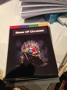 The Game of Chromes card game