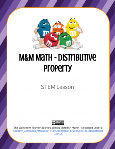 STEM - M&M Math Distributive Property