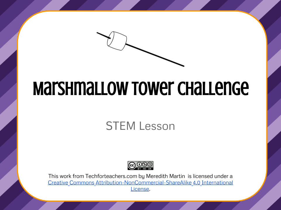 STEM Lesson – Marshmallow Tower