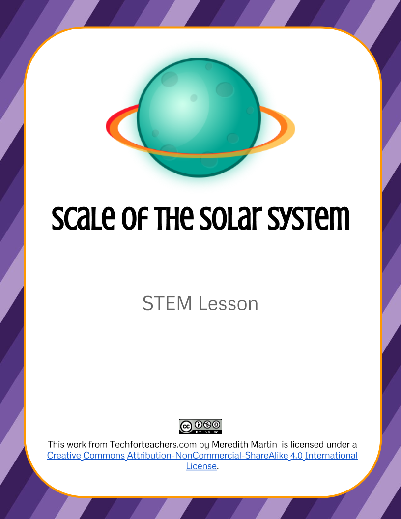 STEM Lesson – Scale of the Solar System