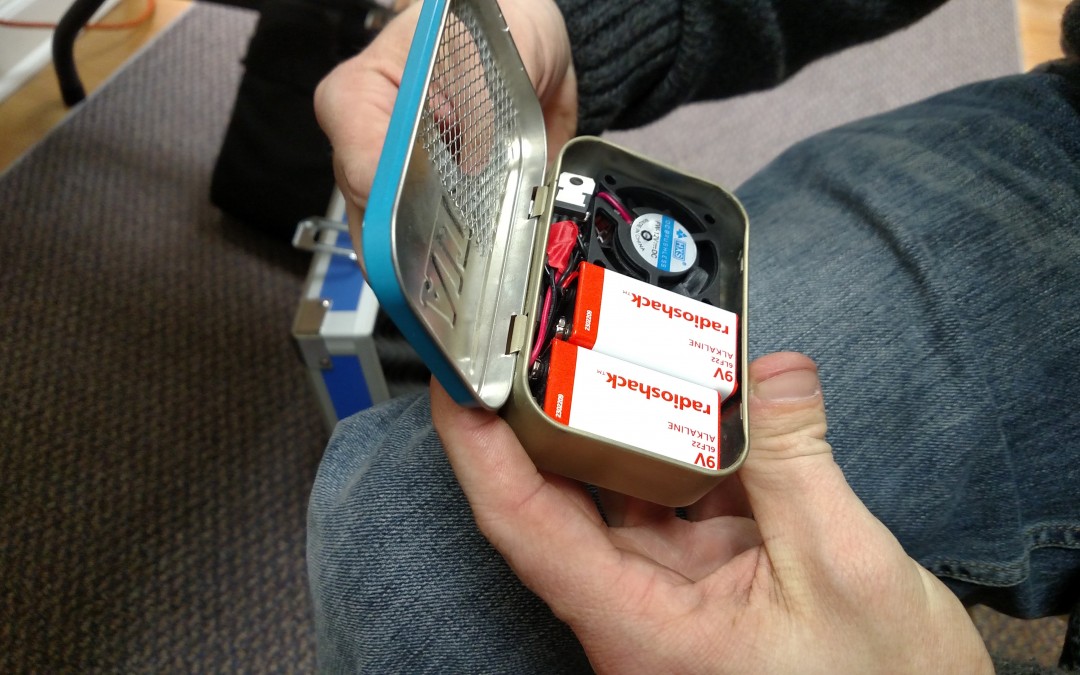 #MakerEd Project – Altoid Tin Fume Extractor